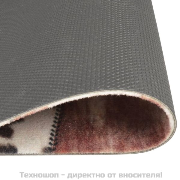 Кухненско килимче, миещо, животинска кожа, 45x150 см, кадифе