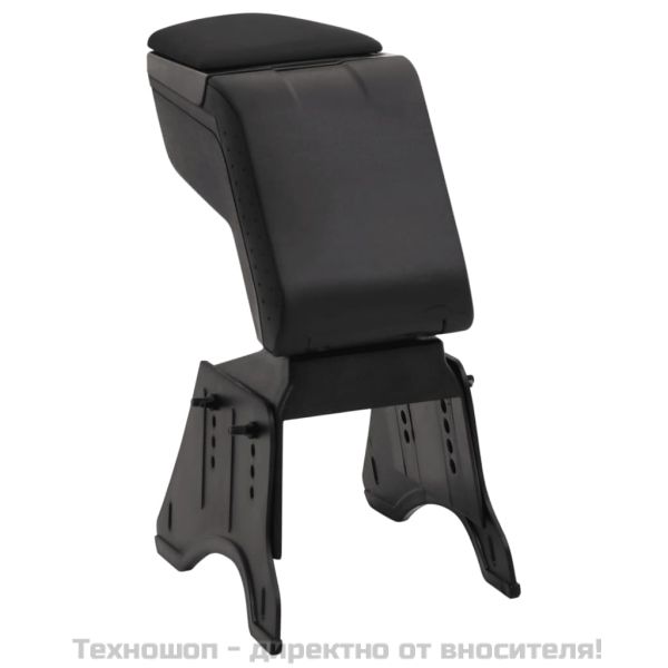 Подлакътник за кола универсален черен 14x30x(32-48,5) см ABS