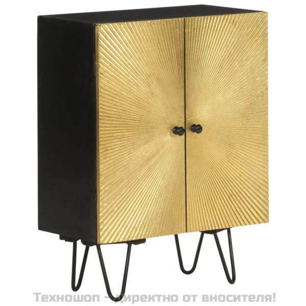 Сайдборд, 55x30x75 см, мангово дърво масив