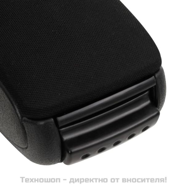Подлакътник за кола черен 12x33x(34-50) см ABS