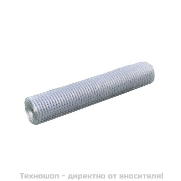 Кокошкарска мрежа, поцинкована стомана, 10x1 м, сребриста