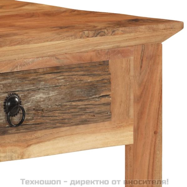 Бюро, 110x50x75 см, регенерирано дърво масив