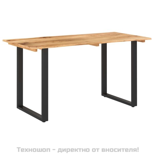 Трапезна маса, 140x70x76 см, акациево дърво масив