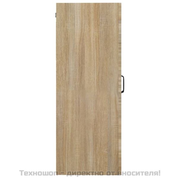 Окачен стенен шкаф, дъб сонома, 69,5x34x90 см