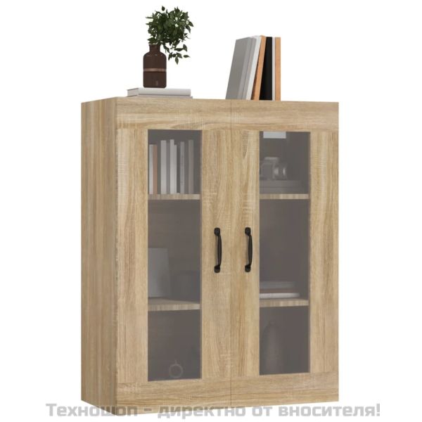 Окачен стенен шкаф, дъб сонома, 69,5x34x90 см