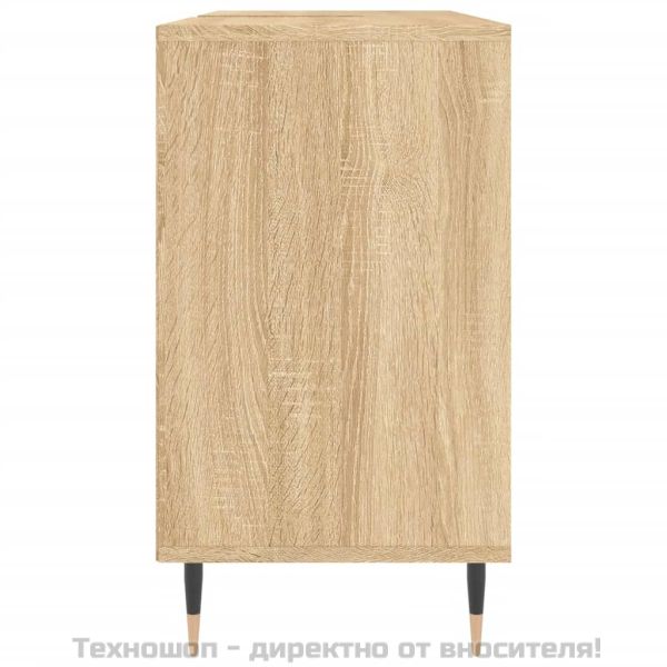 Шкаф за баня, дъб сонома, 80x33x60 см, инженерно дърво