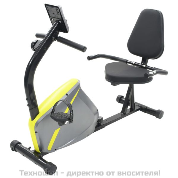 Магнитен легнал велотренажор с измерване на пулс