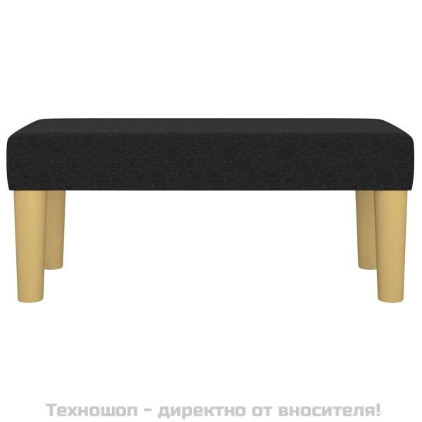 Пейка, черна, 70x30x30 см, плат