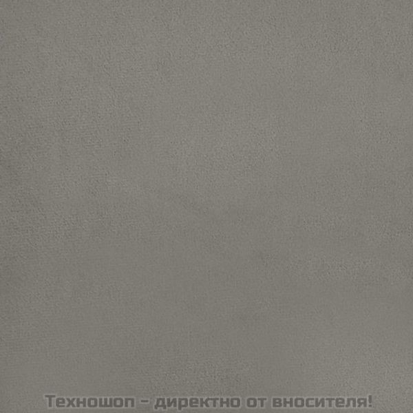 Табла за легло, светло сива, 144x5x78/88 см, кадифе