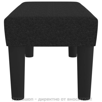 Пейка, черна, 70x30x30 см, плат