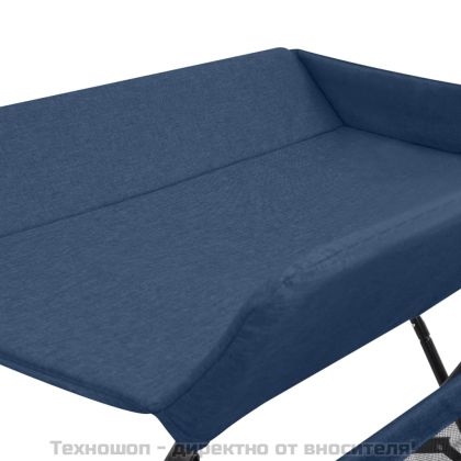 Маса за повиване, тъмносиня, желязо