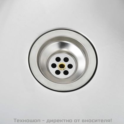 Ръчно изработена кухненска мивка, неръждаема стомана