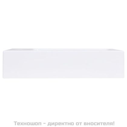 Мивка за баня, 400x220x90 мм, SMC, бяла