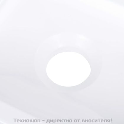 Мивка за баня, 400x220x90 мм, SMC, бяла