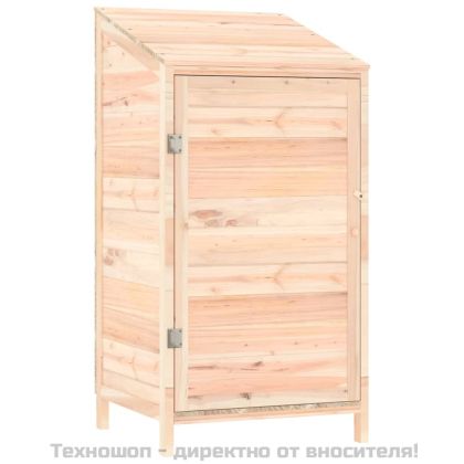 Градинска барака, 55x52x112 см, чамово дърво масив