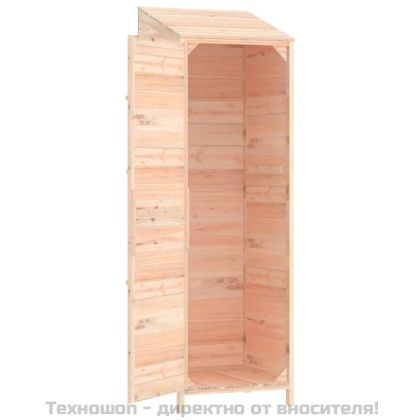 Градинска барака, 55x52x174,5 см, чамово дърво масив