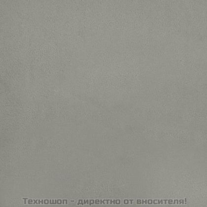 Табла за легло, светло сива, 100x5x118/128 см, кадифе