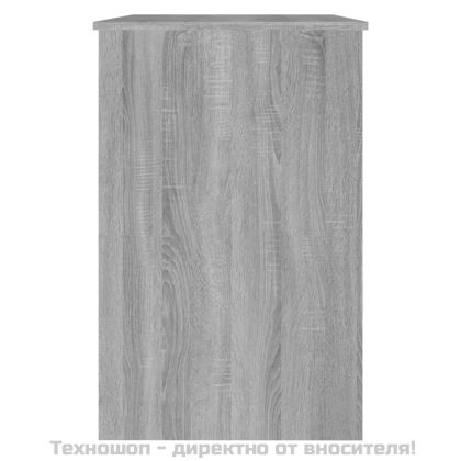 Бюро, сив сонома, 100x50x76 см, инженерно дърво