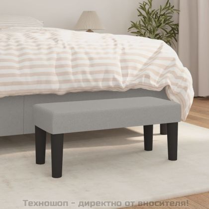 Пейка, светлосива, 70x30x30 см, плат
