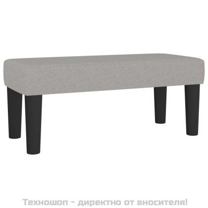 Пейка, светлосива, 70x30x30 см, плат