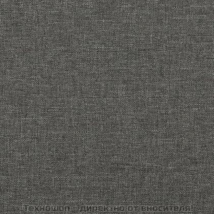 Боксспринг легло с матрак, тъмносиво, 160x200 см, плат