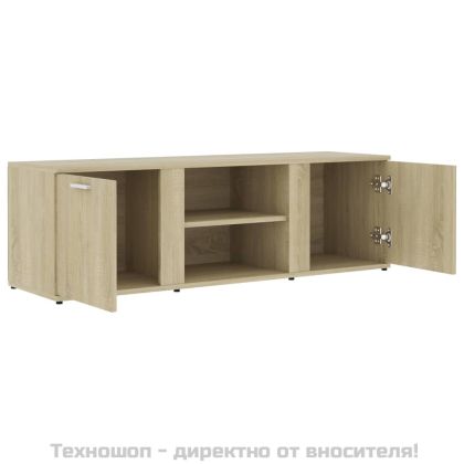 ТВ шкаф, дъб сонома, 120x34x37 см, инженерно дърво