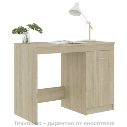 Бюро, дъб сонома, 100x50x76 см, инженерно дърво