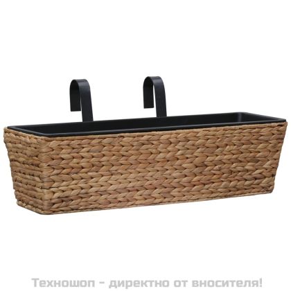 Кашпи, 2 бр, воден хиацинт