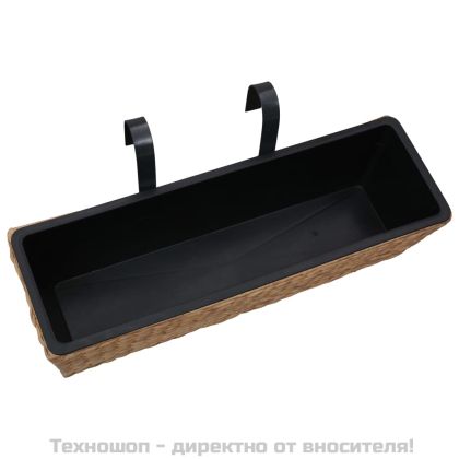 Кашпи, 2 бр, воден хиацинт