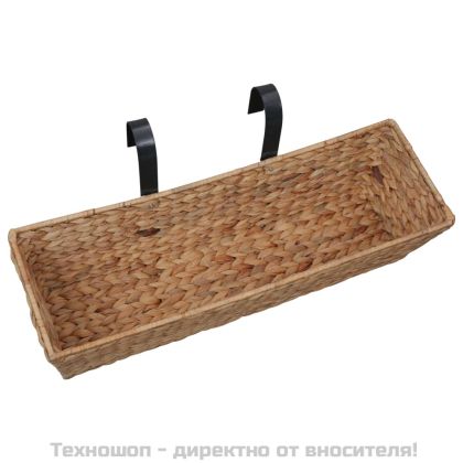 Кашпи, 2 бр, воден хиацинт