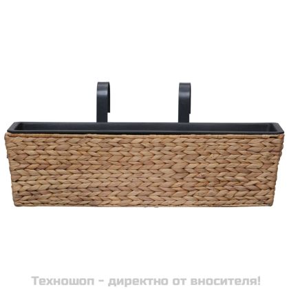 Кашпи, 2 бр, воден хиацинт