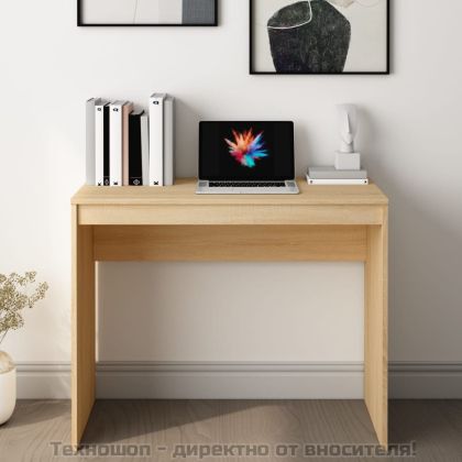 Бюро, сонома дъб, 90x40x72 см, инженерно дърво