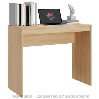 Бюро, сонома дъб, 90x40x72 см, инженерно дърво