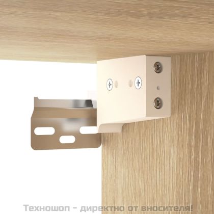 Окачен стенен шкаф, дъб сонома, 69,5x34x90 см