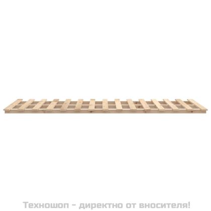 Рамка за легло, бор масив, 120x190 см