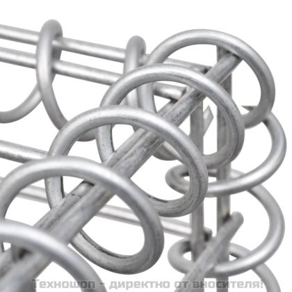 Габион кошница с капаци, поцинкована тел, 100x50x30 см