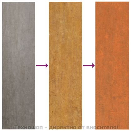 Градинска повдигната леха ръждив 160x80x45 см кортенова стомана