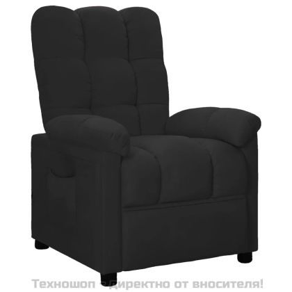 Наклоняем стол, черен, текстил