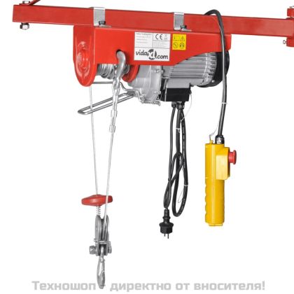 Електрически телфер, 1000 W, 300/600 кг