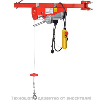 Електрически телфер, 1000 W, 300/600 кг