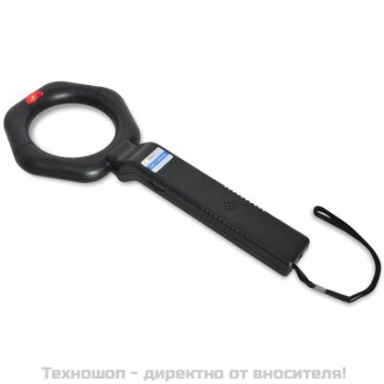 Ръчен металдетектор черен