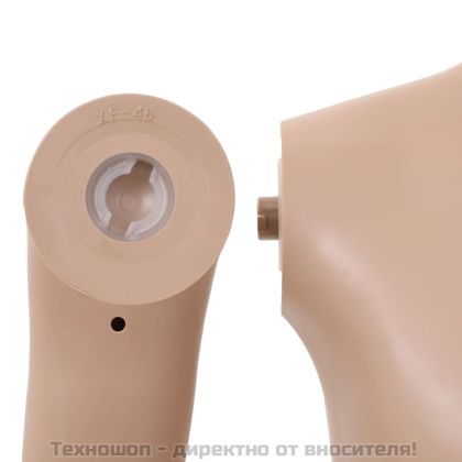 Детски манекен в цял ръст, стъклена основа, бежов, 140 см