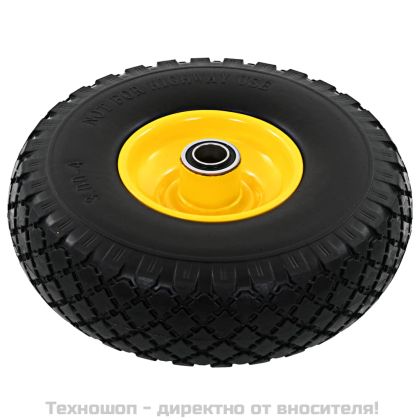 Колела за транспортна количка 2 бр твърд PU 3,00-4 (260x85)