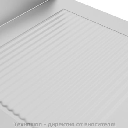 Търговски кухненски шкаф с отцедник, неръждаема стомана