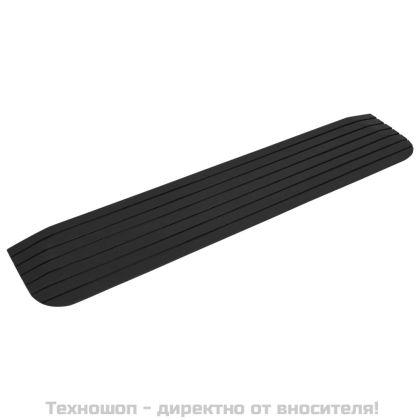Рампи за прагове, 2 бр, 110x21x2,5 см, гума
