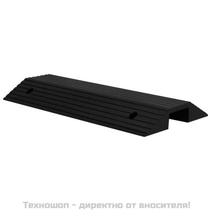 Рампа за праг тип мост, 80x40x8 см, гума