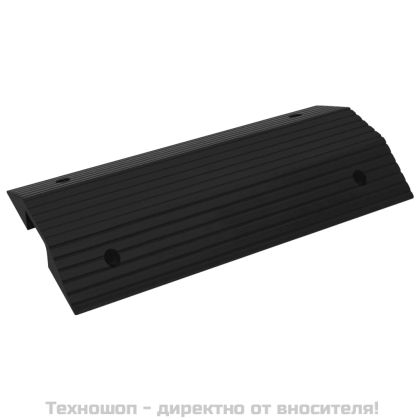 Рампа за праг тип мост, 80x40x8 см, гума