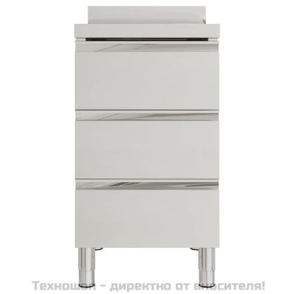 Търговски кухненски шкаф с 3 чекмеджета 50x60x96 см