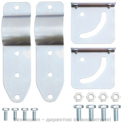 Градинско изпъкнало огледало за движение, оранжево, Ø30 см, поликарбонат