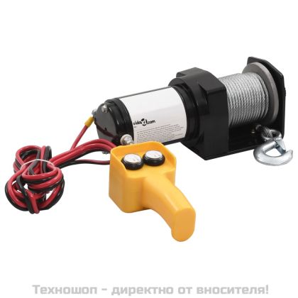 Електрическа лебедка, капацитет 907 кг, 12 V